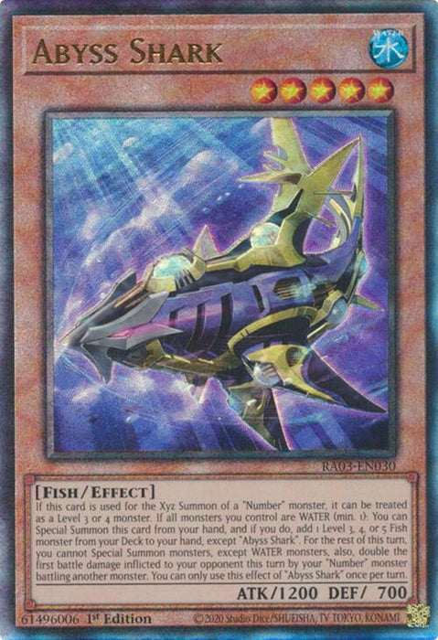 Abyss Shark (UTR) [RA03-EN030] Ultimate Rare