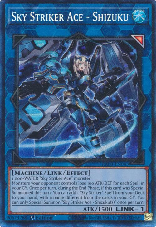 Sky Striker Ace - Shizuku (PCR) (RA03-EN043) [Quarter Century Bonanza]