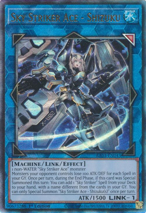 Sky Striker Ace - Shizuku (PUR) (RA03-EN043) [Quarter Century Bonanza]