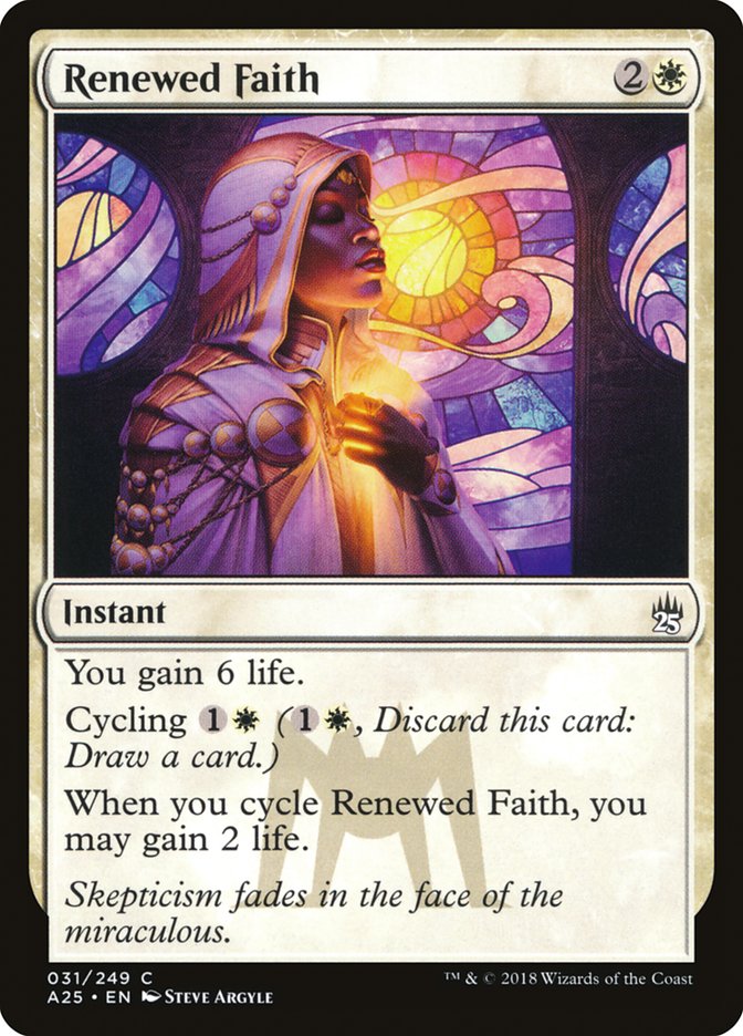 Renewed Faith (31) [Masters 25]