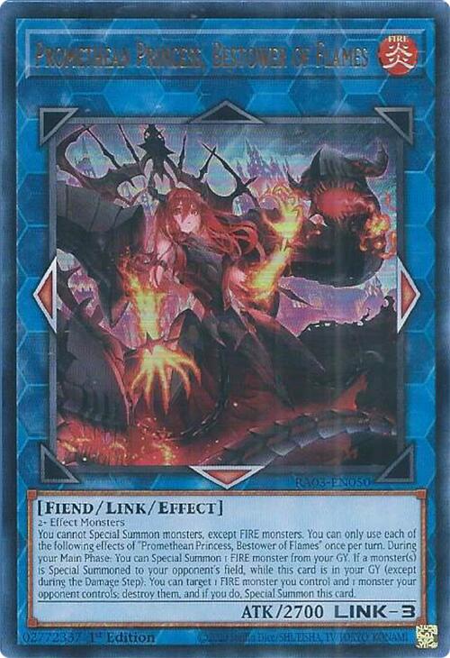 Promethean Princess, Bestower of Flames (UR) (RA03-EN050) [Quarter Century Bonanza]