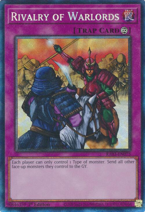 Rivalry of Warlords (PCR) (RA03-EN075) [Quarter Century Bonanza]