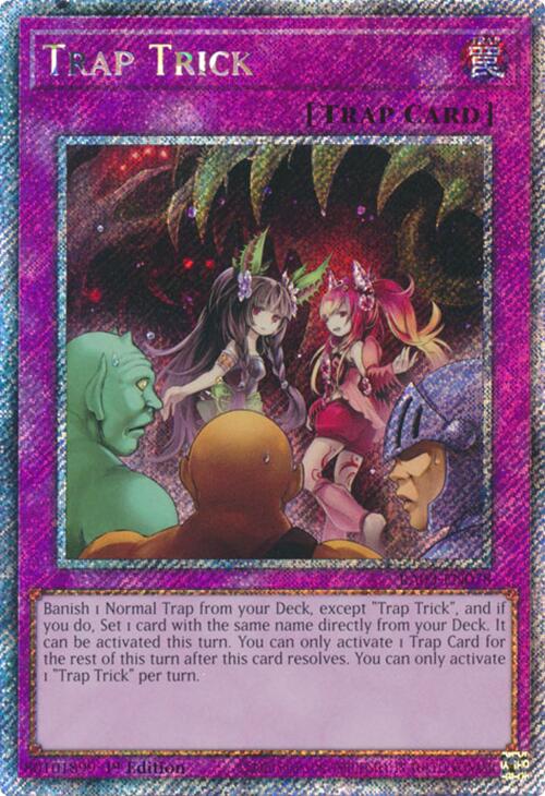 Trap Trick (Platinum Secret Rare) (RA03-EN078) [Quarter Century Bonanza]