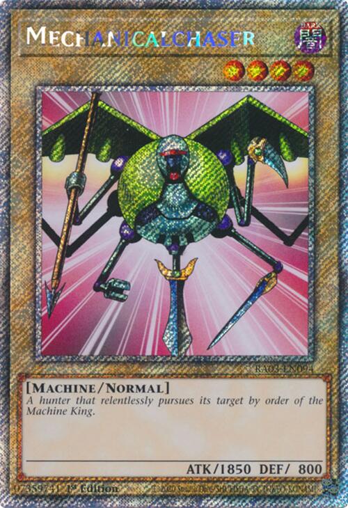 Mechanicalchaser (Platinum Secret Rare) (RA03-EN094) [Quarter Century Bonanza]