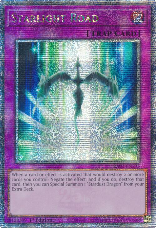 Starlight Road (Quarter Century Secret Rare) (RA03-EN235) [Quarter Century Bonanza]