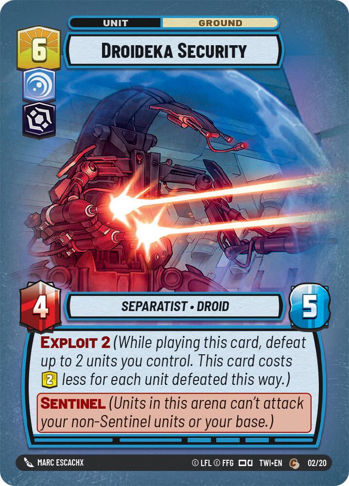 Droideka Security (02/20) [Twilight of the Republic: Weekly Play Promos]