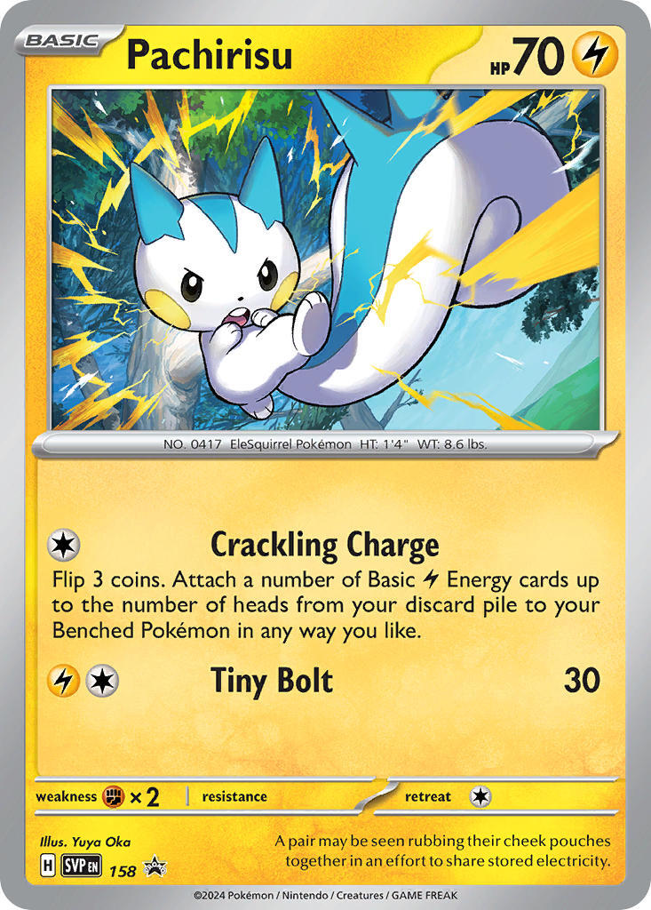 Pachirisu - 158 (158) [SV: Scarlet & Violet Promo Cards]