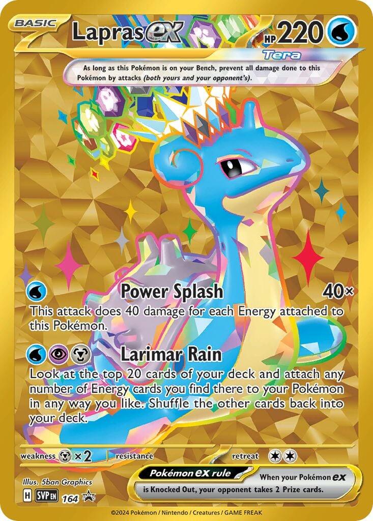 Lapras ex - 164 (164) [SV: Scarlet & Violet Promo Cards]