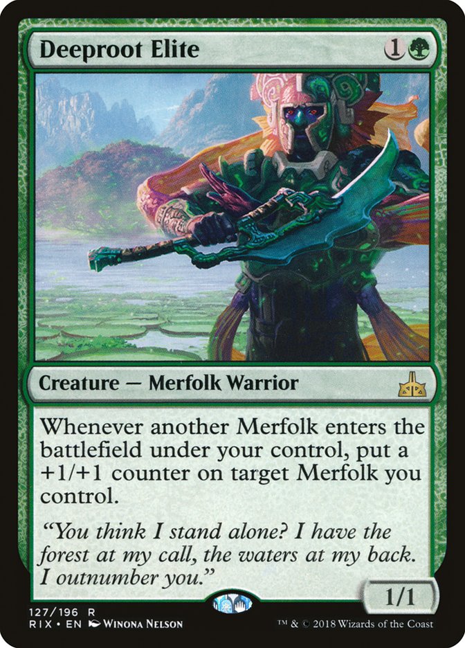 Deeproot Elite (127) [Rivals of Ixalan]