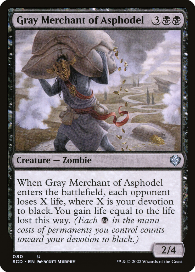 Gray Merchant of Asphodel (80) [Starter Commander Decks]