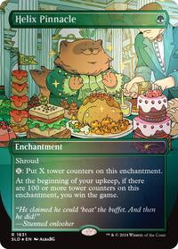 Helix Pinnacle (Rainbow Foil) [Secret Lair Drop Series]