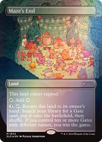 Maze's End (Rainbow Foil) [Secret Lair Drop Series]