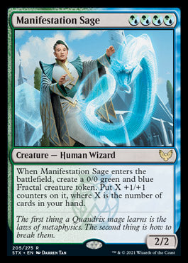 Manifestation Sage (205) [Strixhaven: School of Mages]