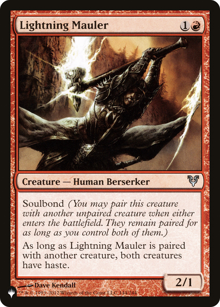 Lightning Mauler (144/244) [The List Reprints]