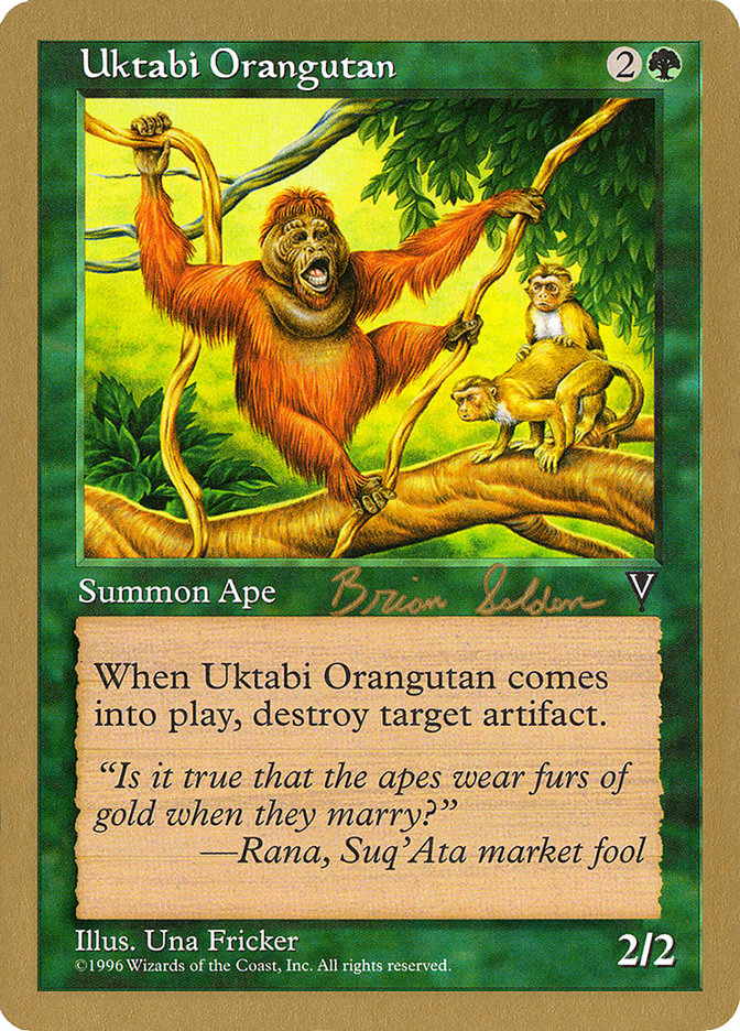 Uktabi Orangutan - 1998 Brian Selden (VIS) [World Championship Decks]