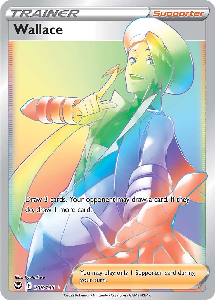 Wallace (Secret) (208/195) [SWSH12: Silver Tempest]