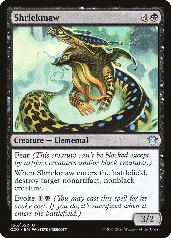 Shriekmaw (136) [Commander 2020]