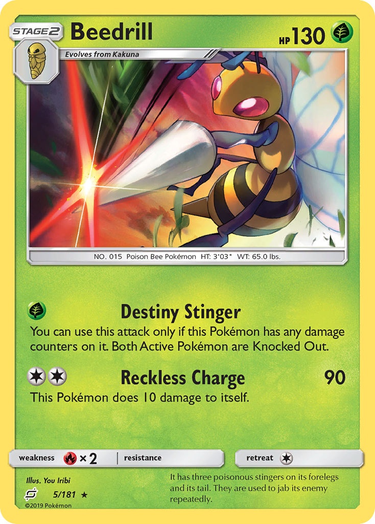 Beedrill (5/181) [SM - Team Up]
