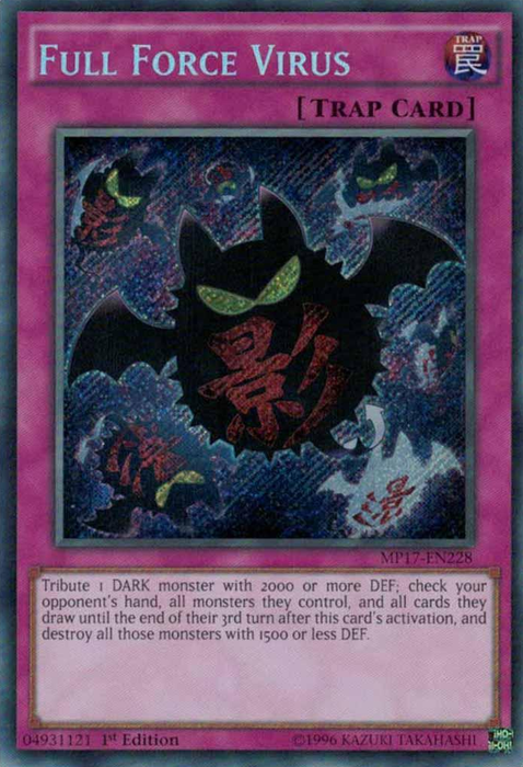 Full Force Virus [MP17-EN228] Secret Rare