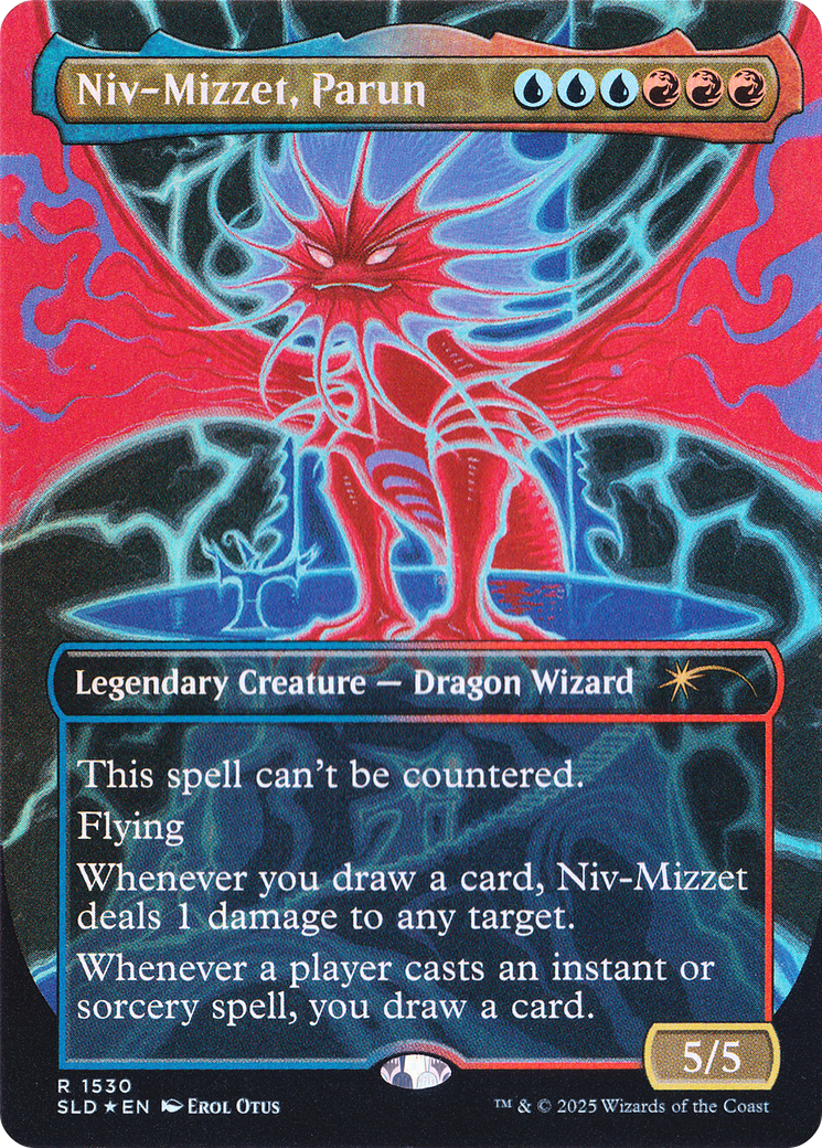 Niv-Mizzet, Parun (Rainbow Foil) (1530) [Secret Lair Drop Series]