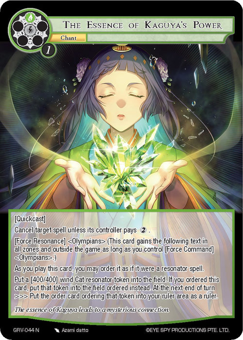 The Essence of Kaguya's Power (GRV-044) [Game of Gods: Revolution]