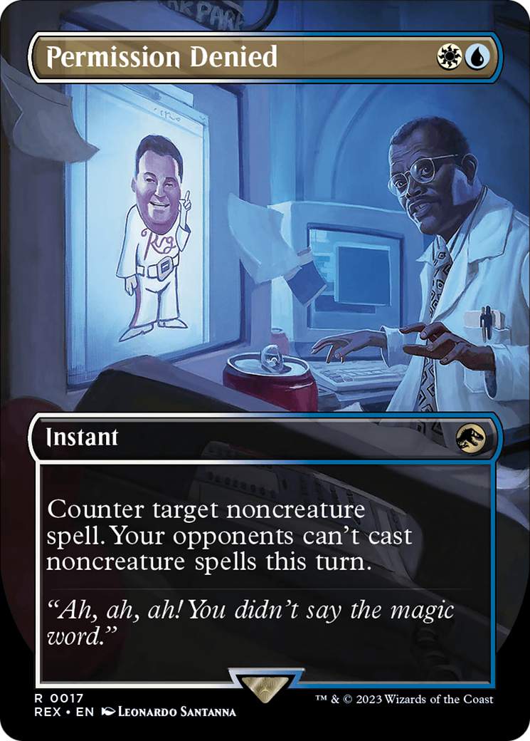 Permission Denied (Borderless) (17) [Universes Beyond: Jurassic World Collection]