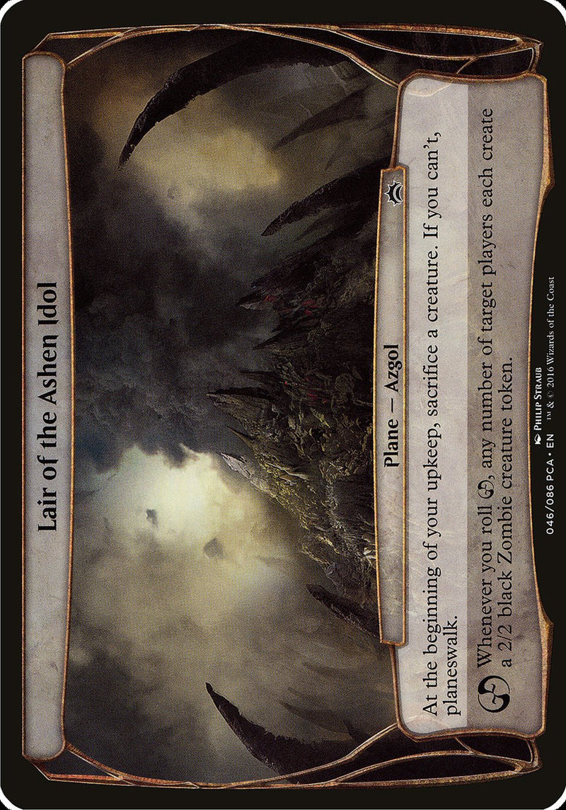 Lair of the Ashen Idol (Planechase Anthology) [Oversize Cards]