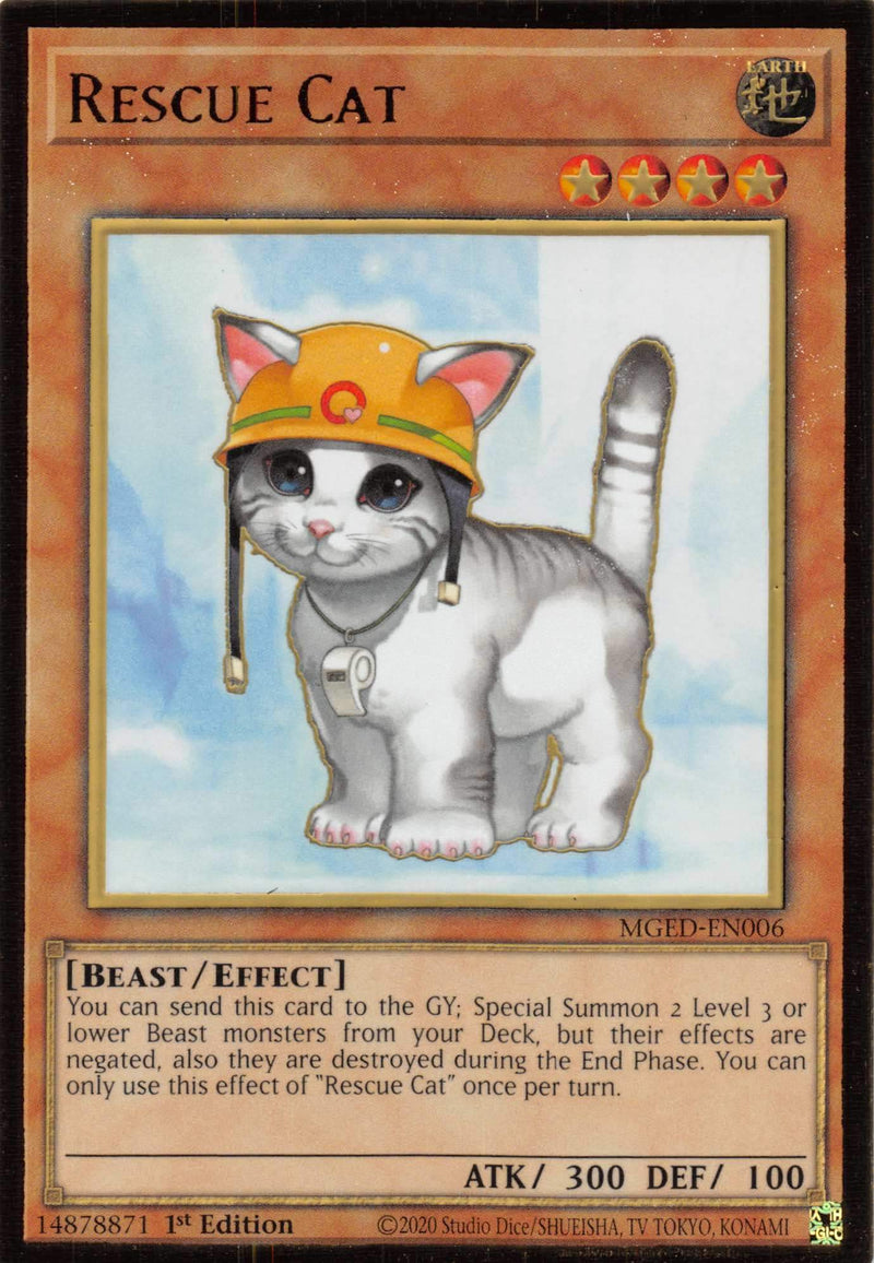 Rescue Cat (MGED-EN006) [Maximum Gold: El Dorado]