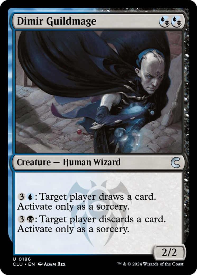 Dimir Guildmage (186) [Ravnica: Clue Edition]