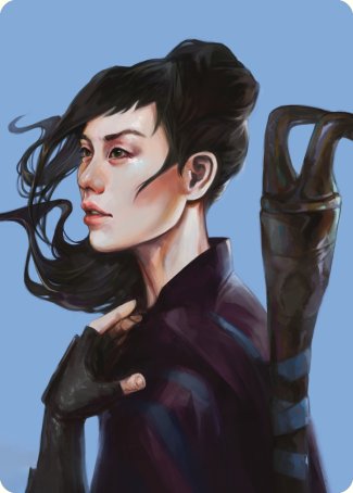 Yuriko, the Tiger's Shadow Art Card (62) [Art Series: Commander Masters]