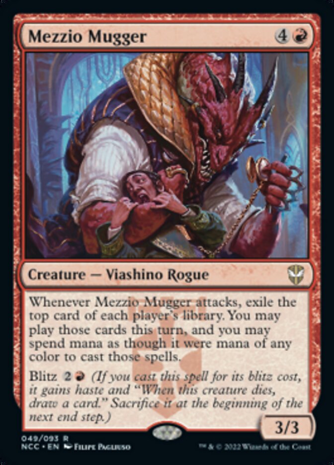 Mezzio Mugger (49) [Commander: Streets of New Capenna]