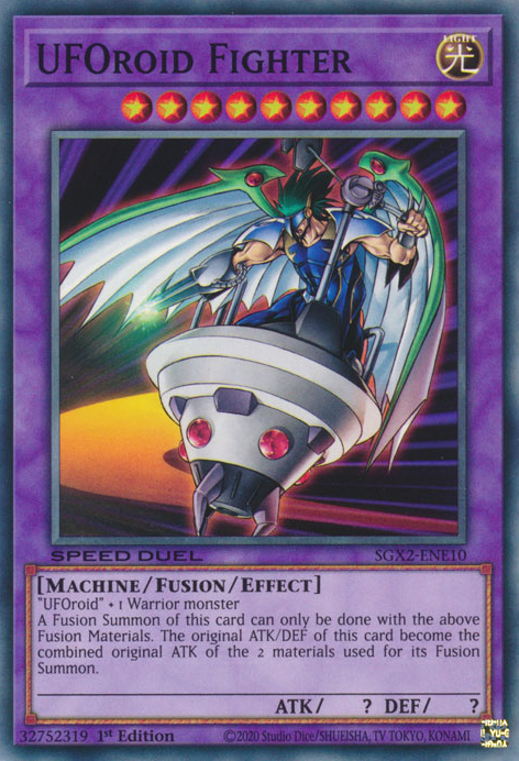 UFOroid Fighter (SGX2-ENE10) [Speed Duel GX: Midterm Paradox]