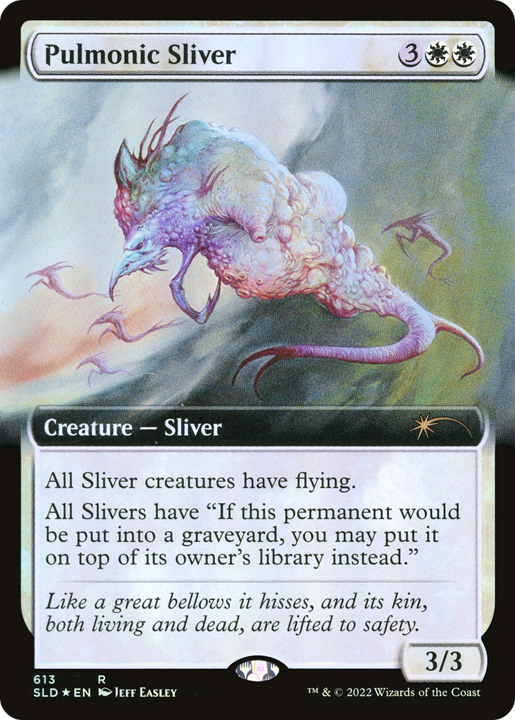 Pulmonic Sliver (Extended Art) (613) [Secret Lair Drop Series]