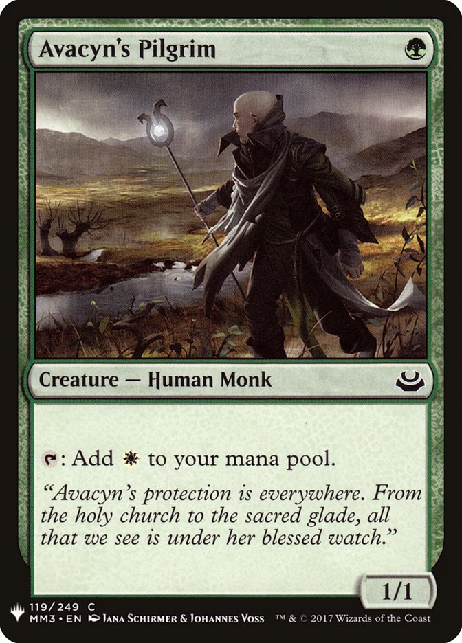 Avacyn's Pilgrim (119) [The List Reprints]