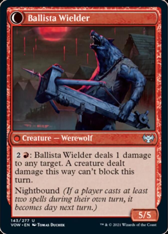 Ballista Watcher (143) [Innistrad: Crimson Vow]