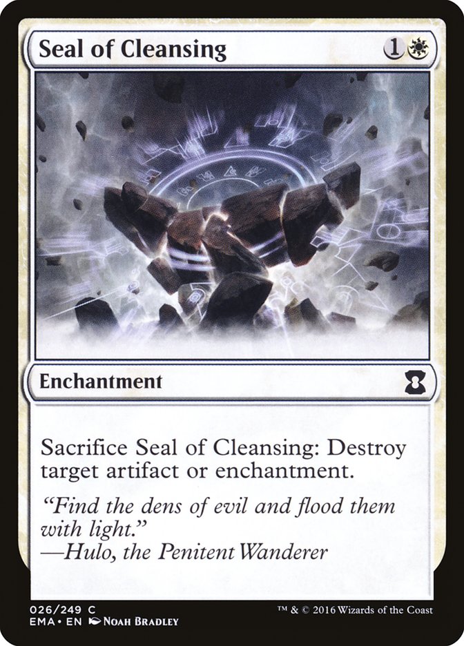 Seal of Cleansing (26) [Eternal Masters]