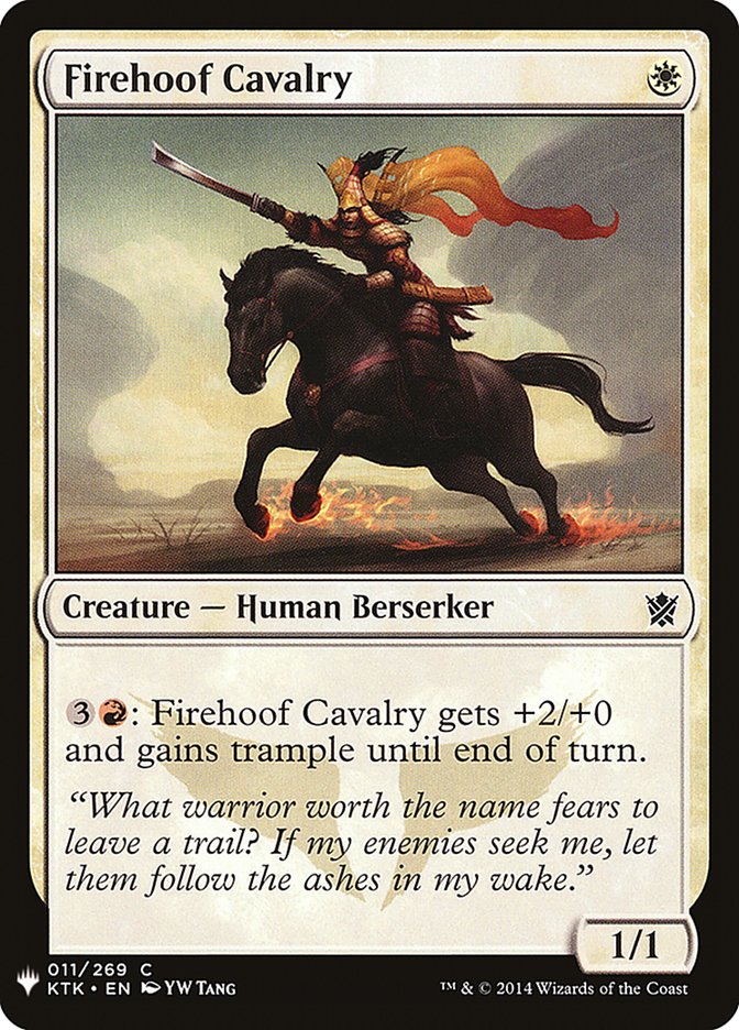 Firehoof Cavalry (11) [The List Reprints]
