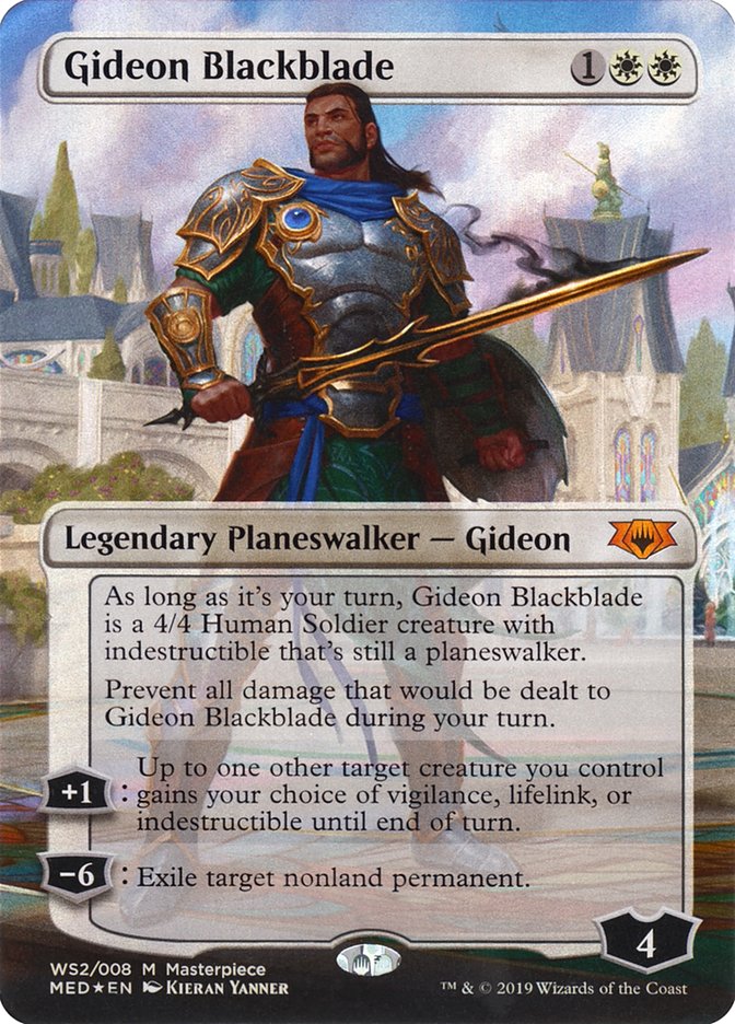 Gideon Blackblade (WS2) [Mythic Edition: War of the Spark]