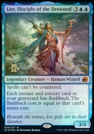 Lier, Disciple of the Drowned (59) [Prerelease Cards]