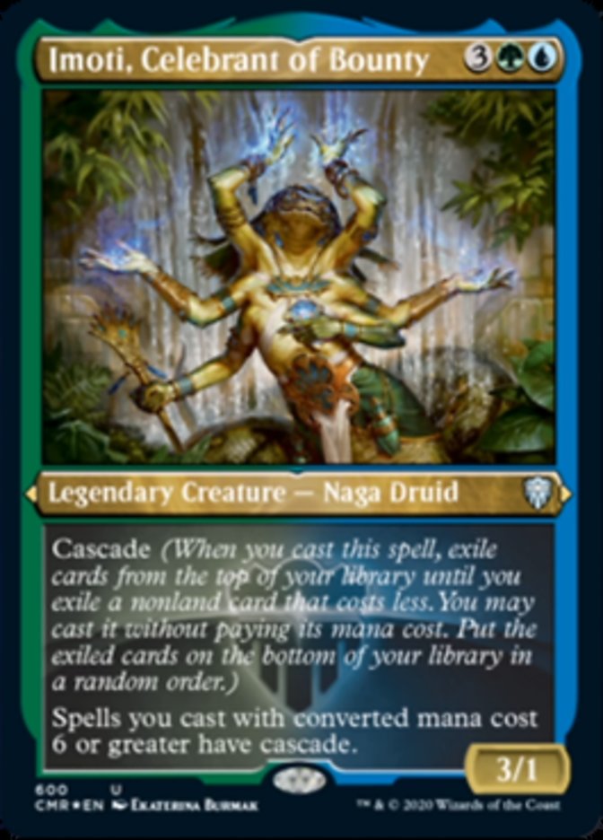 Imoti, Celebrant of Bounty (Foil Etched) (600) [Commander Legends]