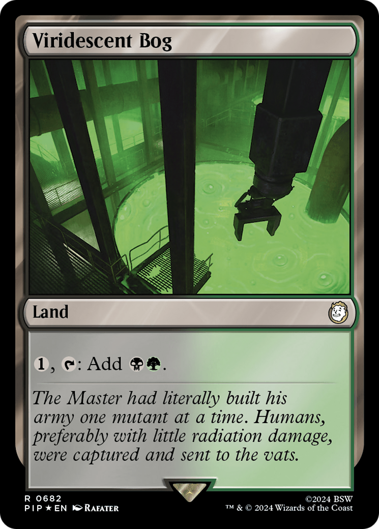 Viridescent Bog (Surge Foil) (682) [Universes Beyond: Fallout]