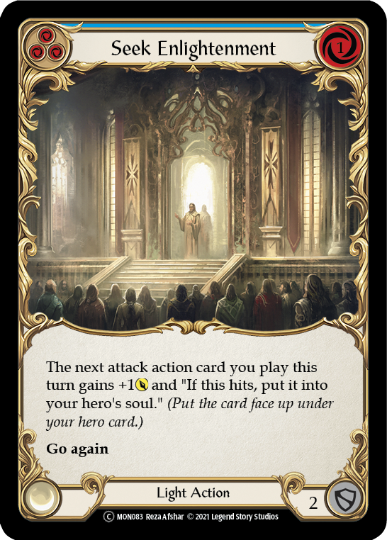 Seek Enlightenment (Blue) (MON083) [Monarch]