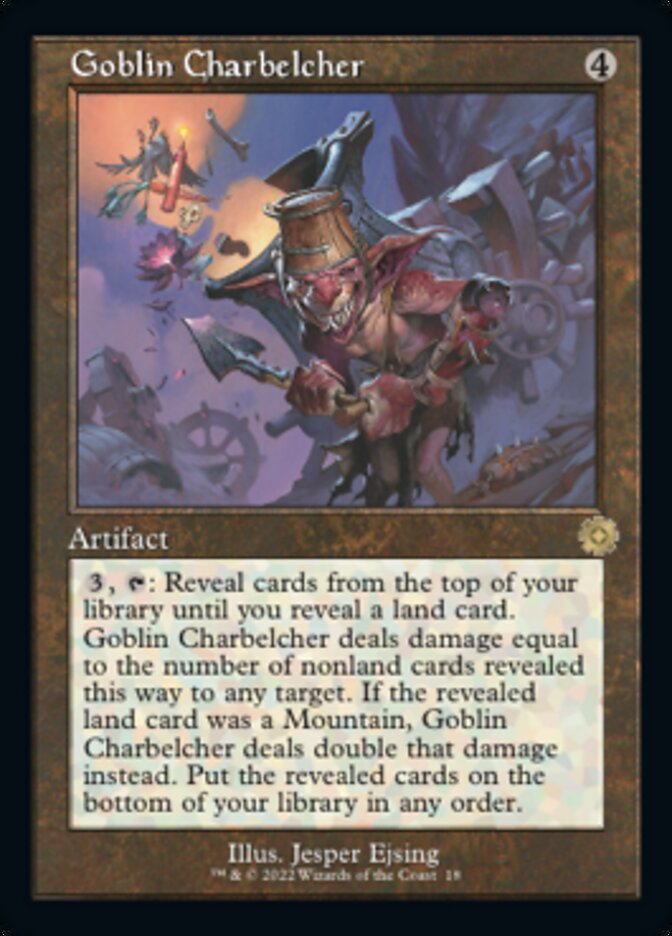 Goblin Charbelcher (18) [The Brothers' War: Retro Frame Artifacts]