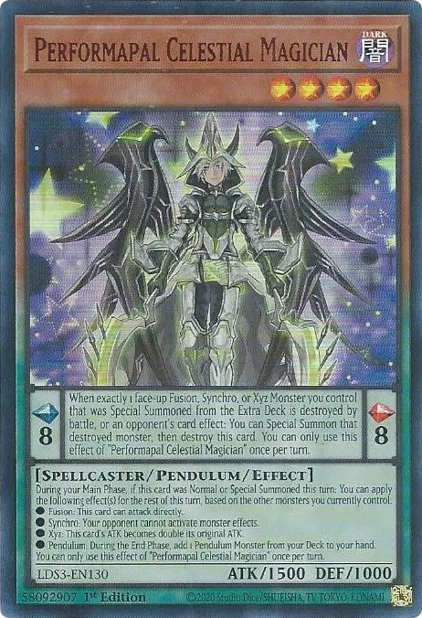 Performapal Celestial Magician (Red) (LDS3-EN130) [Legendary Duelists: Season 3]