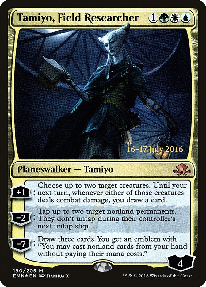 Tamiyo, Field Researcher (190) [Prerelease Cards]