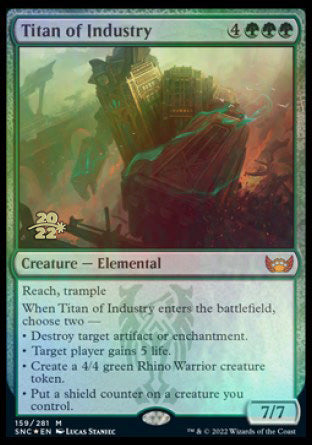 Titan of Industry (159) [Prerelease Cards]