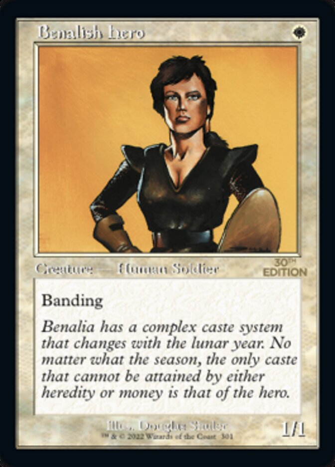 Benalish Hero (Retro Frame) (301) [30th Anniversary Edition]