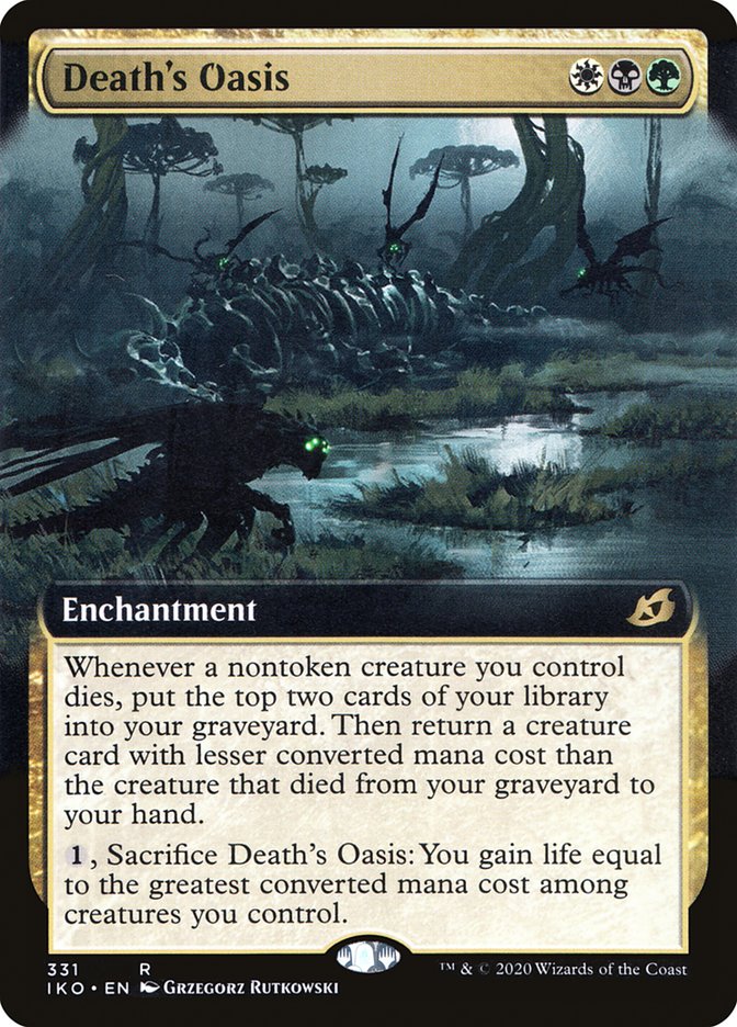 Death's Oasis (Extended Art) (331) [Ikoria: Lair of Behemoths]