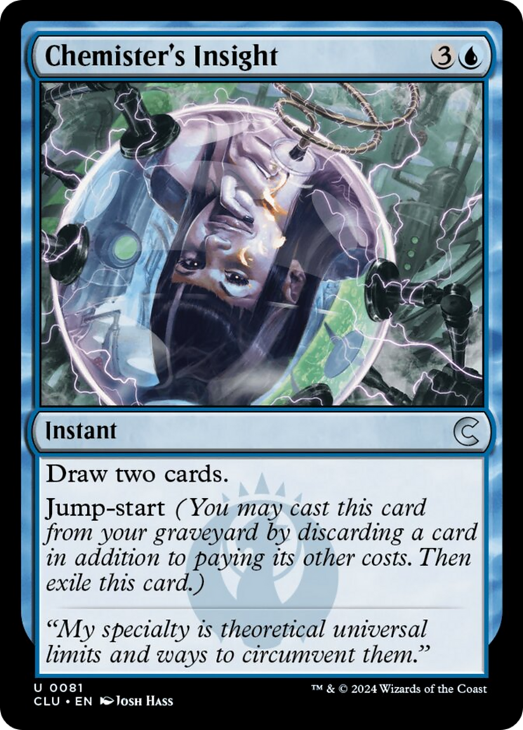 Chemister's Insight (81) [Ravnica: Clue Edition]