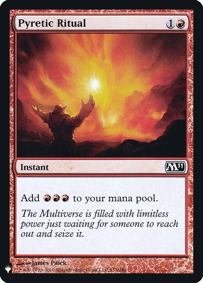 Pyretic Ritual (153) [The List Reprints]